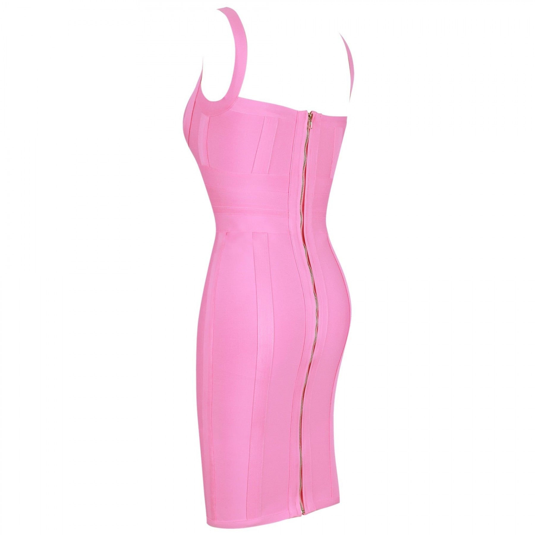 Strappy Sleeveless Backless Mini Bandage Dress PP19055