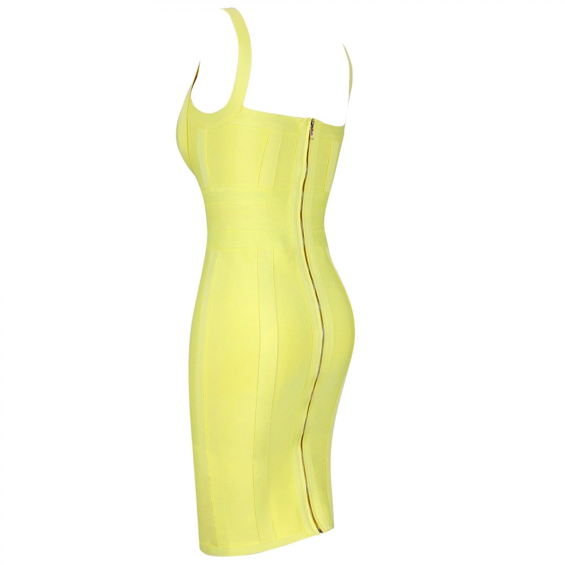 Strappy Sleeveless Backless Mini Bandage Dress PP19055