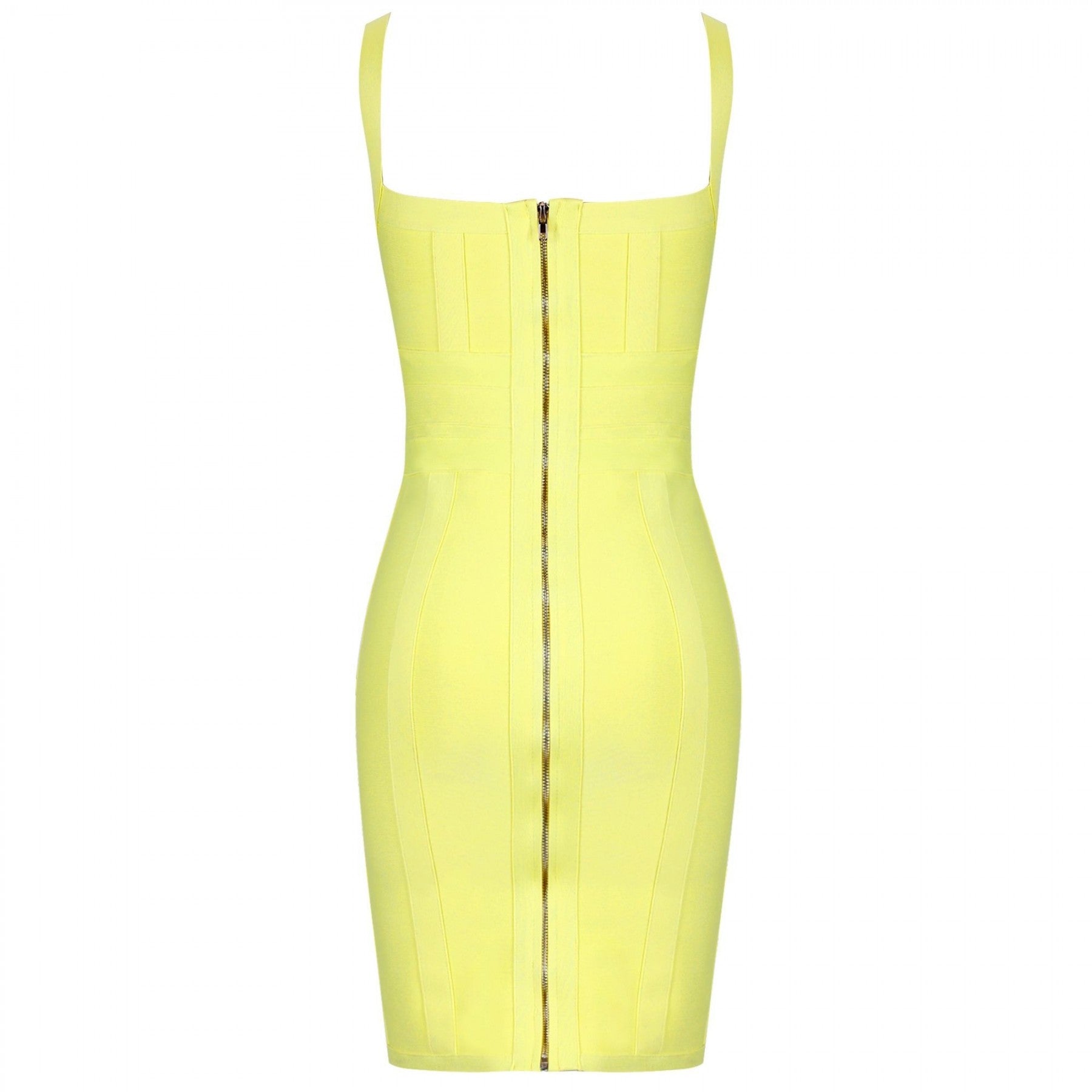 Strappy Sleeveless Backless Mini Bandage Dress PP19055