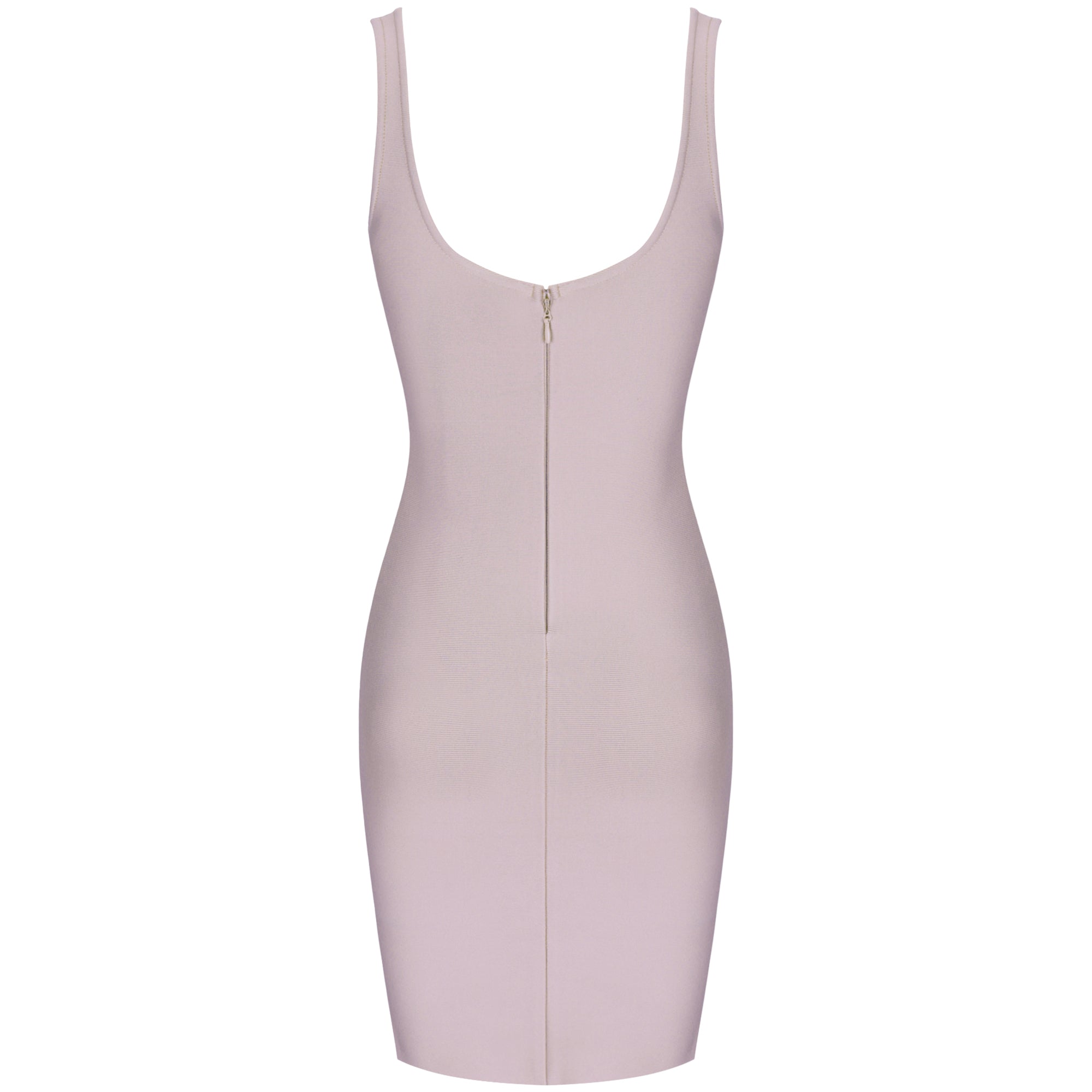 Strappy Sleeveless Plain Mini Bandage Dress PP21601